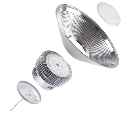 ĐÈN LED XƯỞNG CONE SMD CHIP BRIDGELUX DRIVER SUNCOM - Ảnh 2